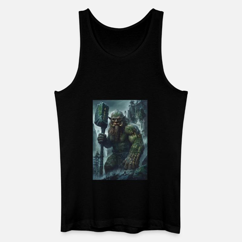 Mythologie géante Cadeau géant - Débardeur bio Homme - noir