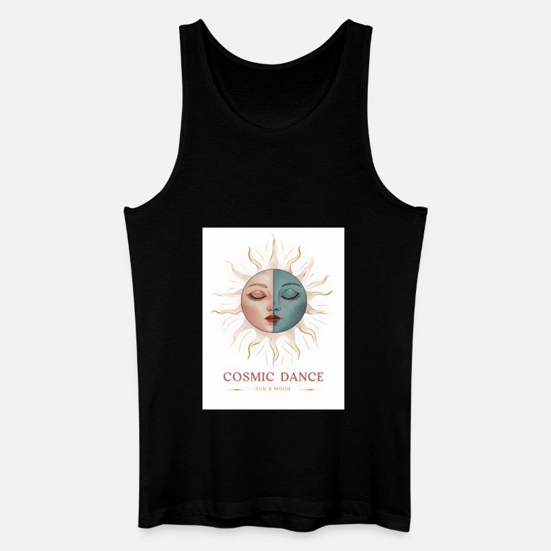 Cosmic Dance Spiritual Gift - Men’s Organic Tank Top - black