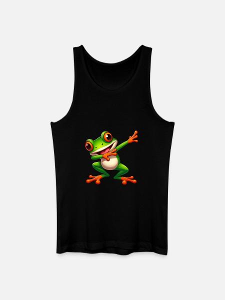 Cool Frog Dabbing Toad Style - Men’s Organic Tank Top - black