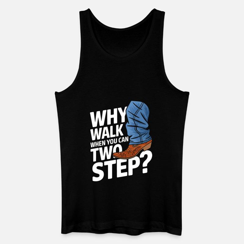 Line Dancing Dancing Dancers - Men’s Organic Tank Top - black