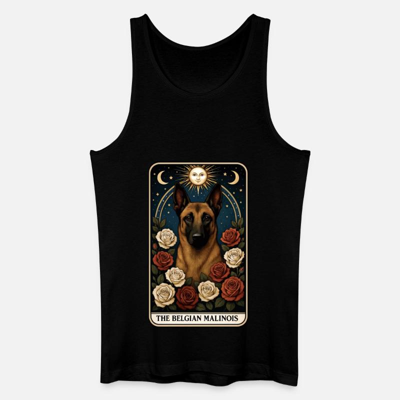Belgischer Malinois - Männer Bio Tank Top - Schwarz
