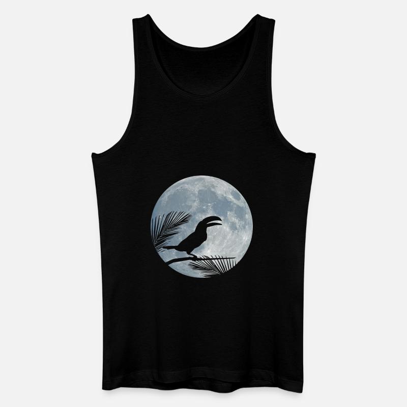 Tukan - Männer Bio Tank Top - Schwarz