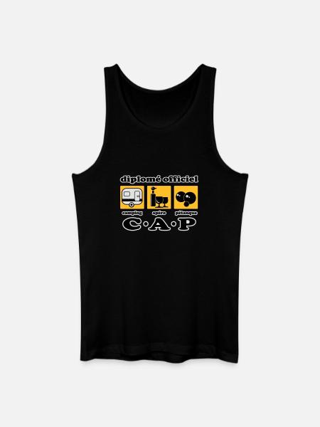 Camping aperitif bowls flex - Men’s Organic Tank Top - black