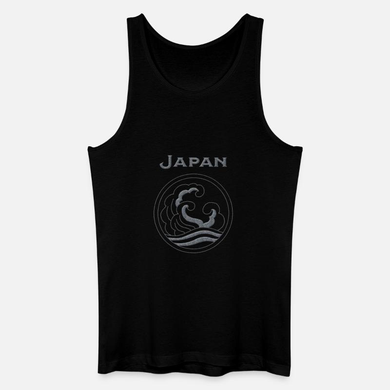 Japan 69 - Männer Bio Tank Top - Schwarz