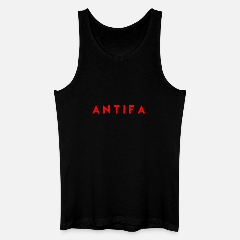 Antifa - Men’s Organic Tank Top - black