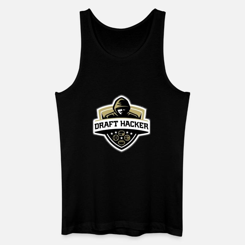 Draft hacker - Men’s Organic Tank Top - black
