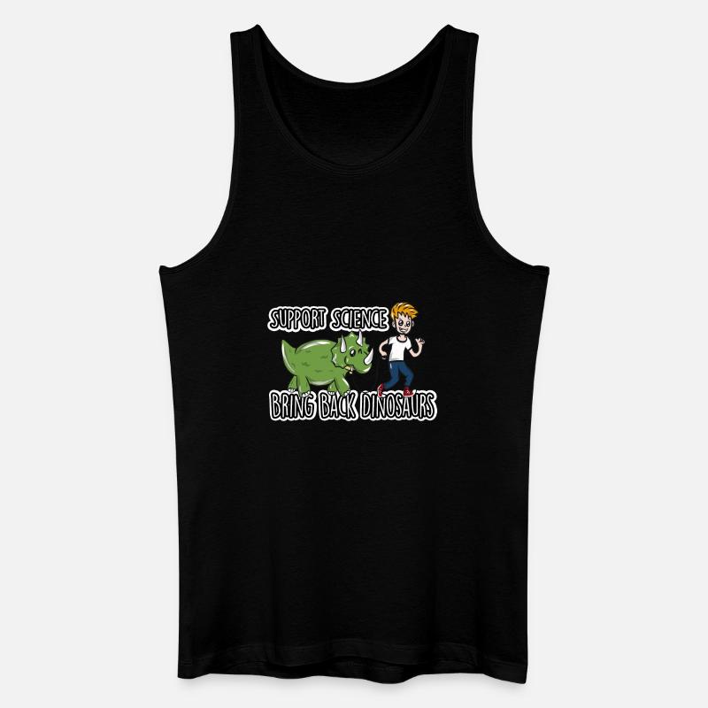 Wissenschaft - Männer Bio Tank Top - Schwarz