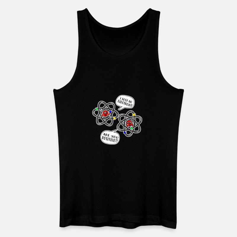 Wissenschaft - Männer Bio Tank Top - Schwarz