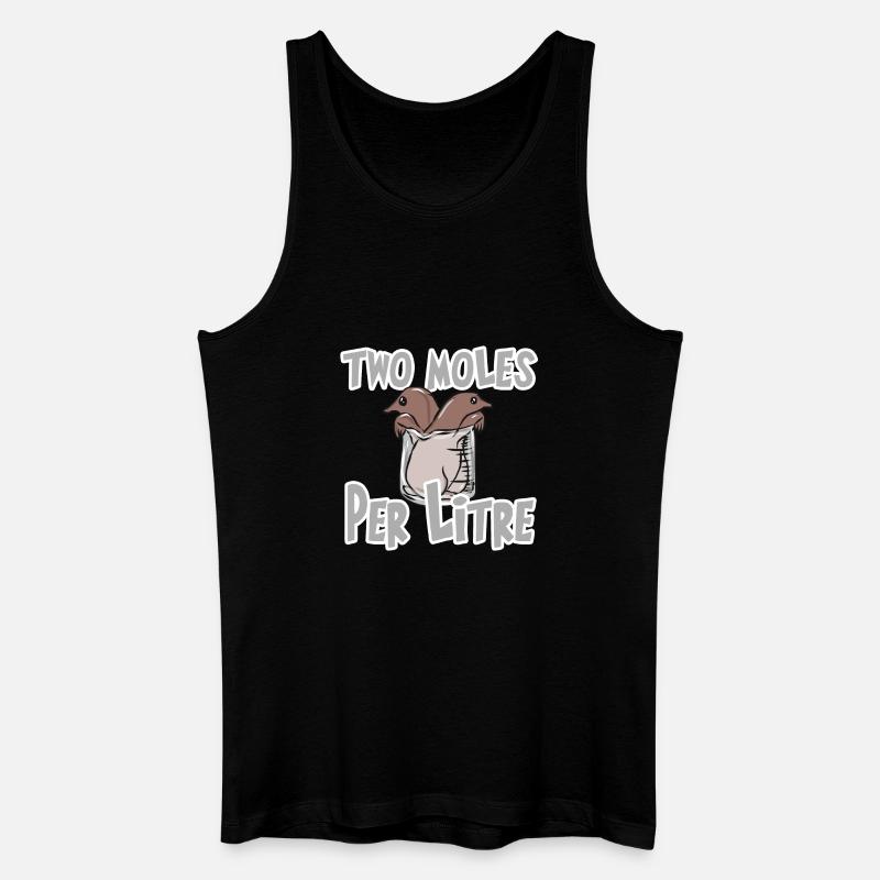 Wissenschaft - Männer Bio Tank Top - Schwarz