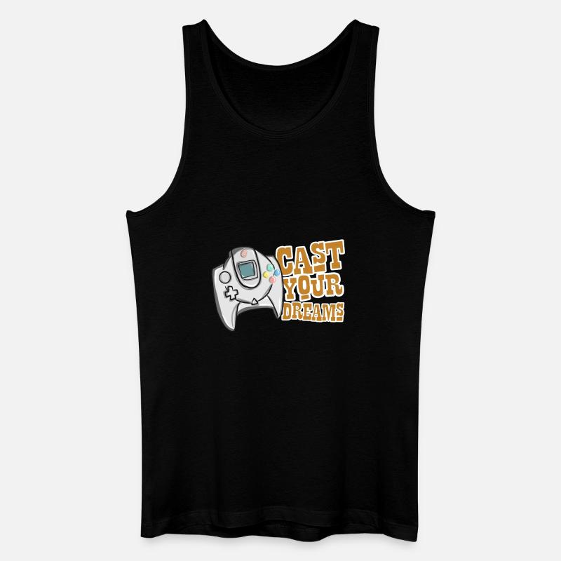 Game Zocken Geschenk - Männer Bio Tank Top - Schwarz