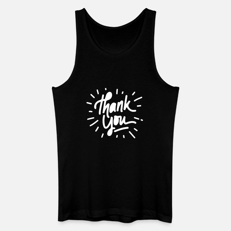 THX - Männer Bio Tank Top - Schwarz