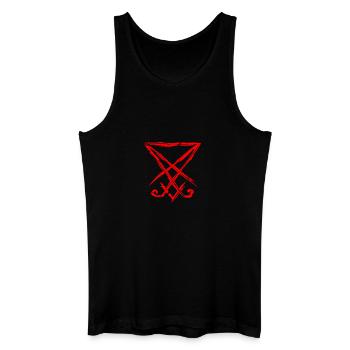 Sigil of Lucifer - Men’s Organic Tank Top - black - Front