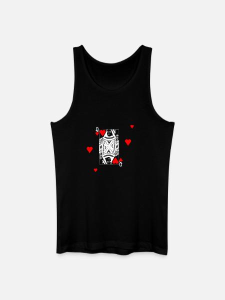 queen - Men’s Organic Tank Top - black