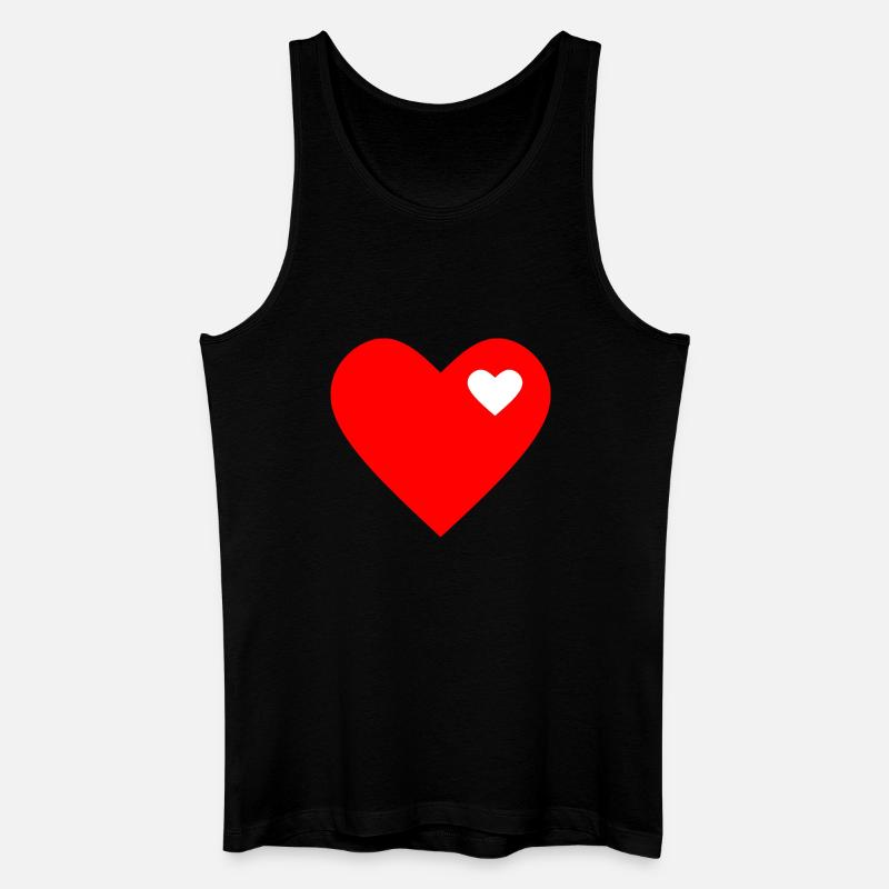 Saint-Valentin, Saint-Valentin, Saint-Valentin - Débardeur bio Homme - noir