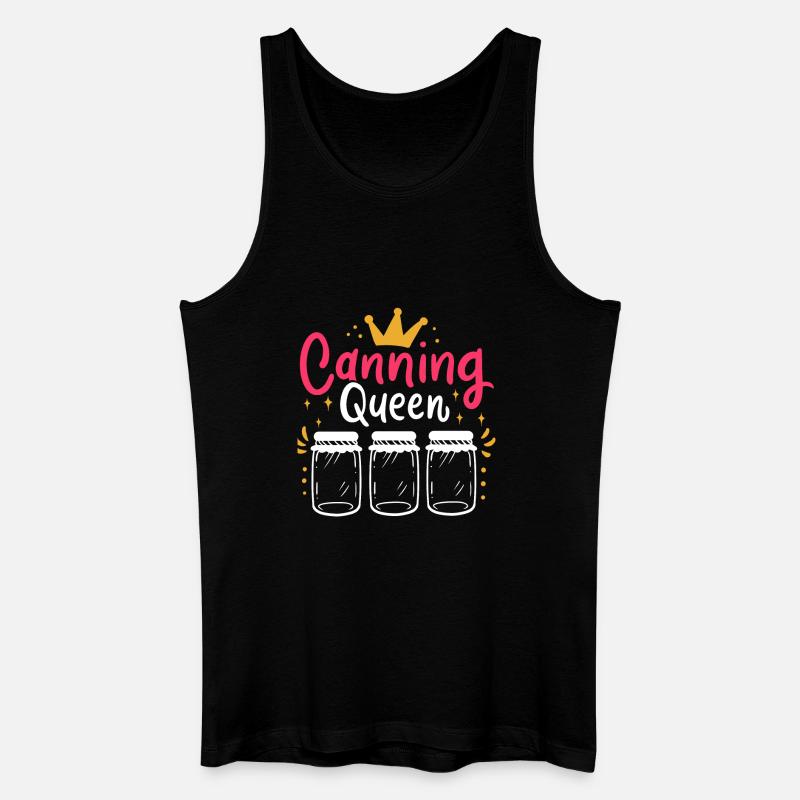 Einmachen Einkochen - Männer Bio Tank Top - Schwarz