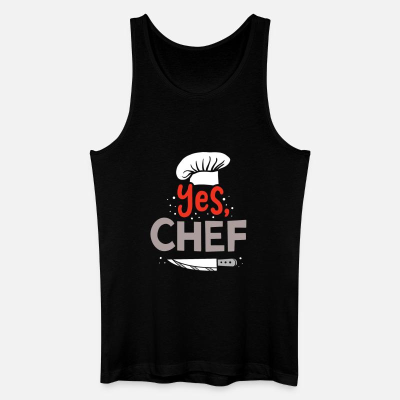 Chef Chef Chef Chef - Men’s Organic Tank Top - black