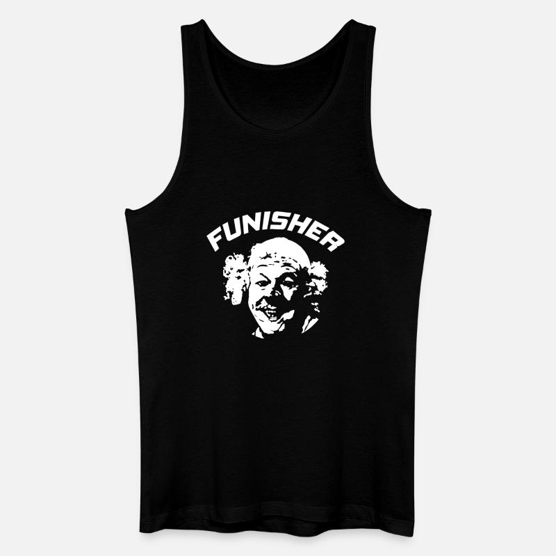 Der Funisher - Männer Bio Tank Top - Schwarz