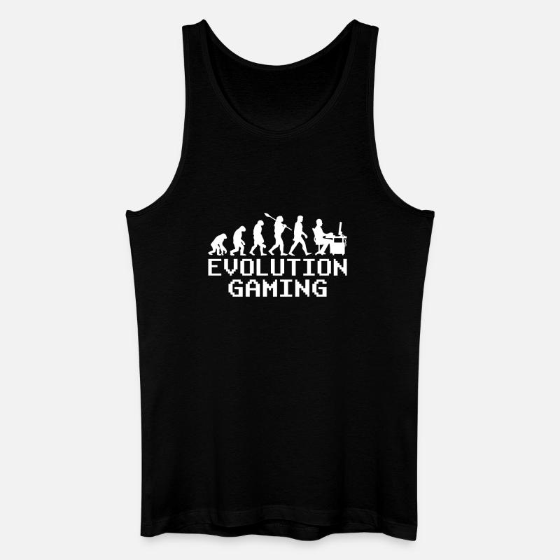 Pc gaming evolution - Men’s Organic Tank Top - black