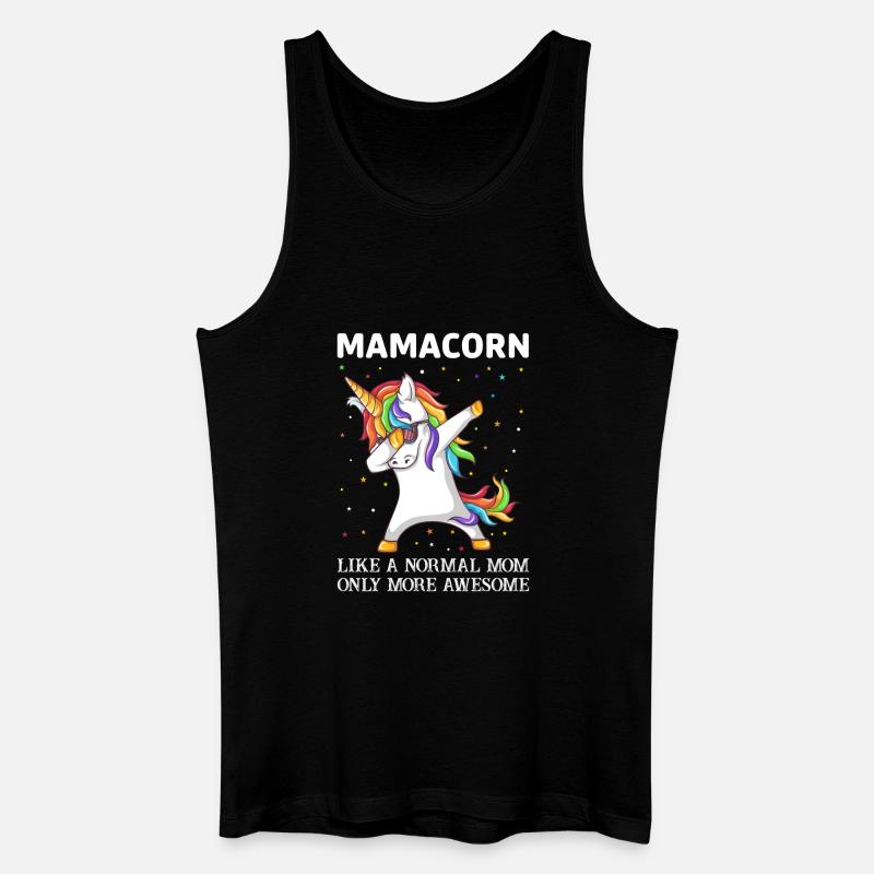 Mamacorn - Männer Bio Tank Top - Schwarz
