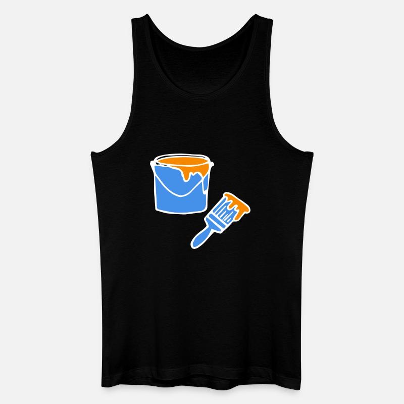 Painter Painter Painter - Men’s Organic Tank Top - black