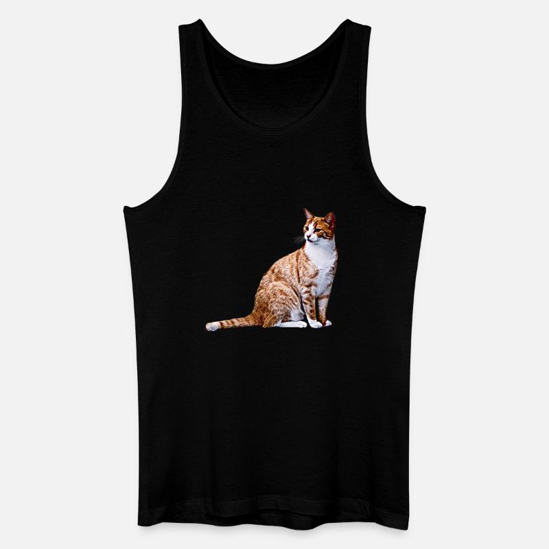 Chat chat chat Cat Cat - Débardeur bio Homme - noir