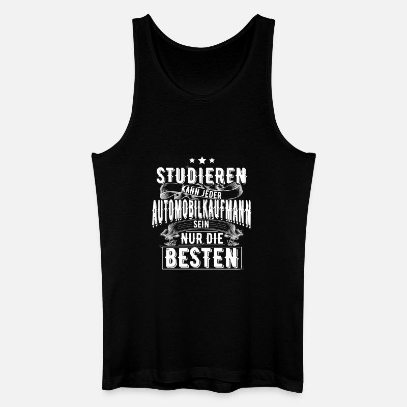 Automobilkaufmann - Männer Bio Tank Top - Schwarz
