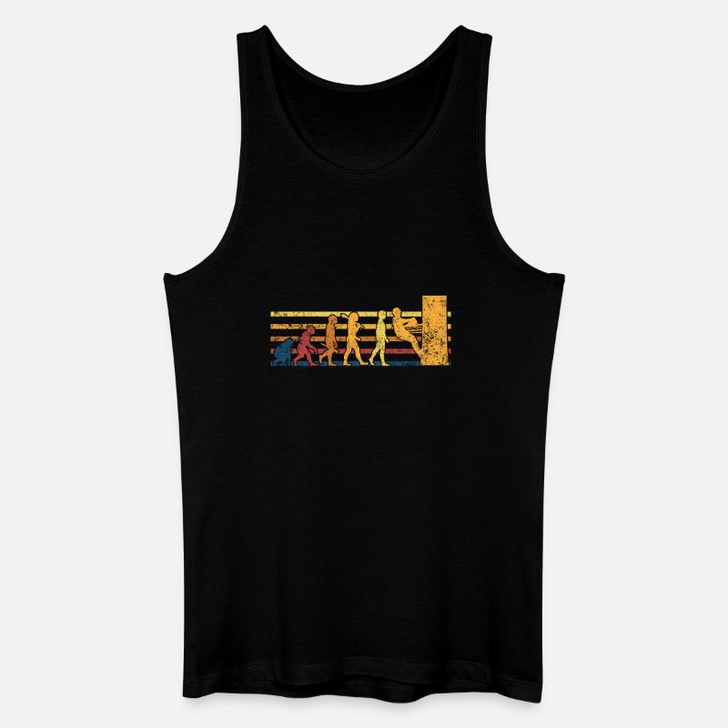 Baumpfleger Baumkletterer - Männer Bio Tank Top - Schwarz
