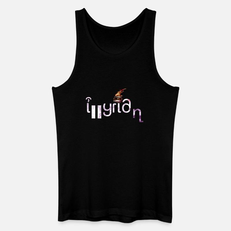 Illyrian - Männer Bio Tank Top - Schwarz