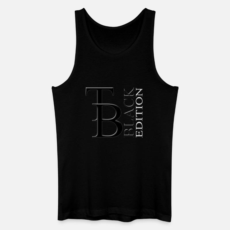 TB black edition - Männer Bio Tank Top - Schwarz