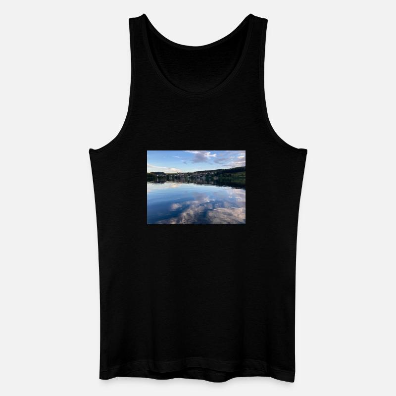 Schalkenmehrener Maa - Männer Bio Tank Top - Schwarz