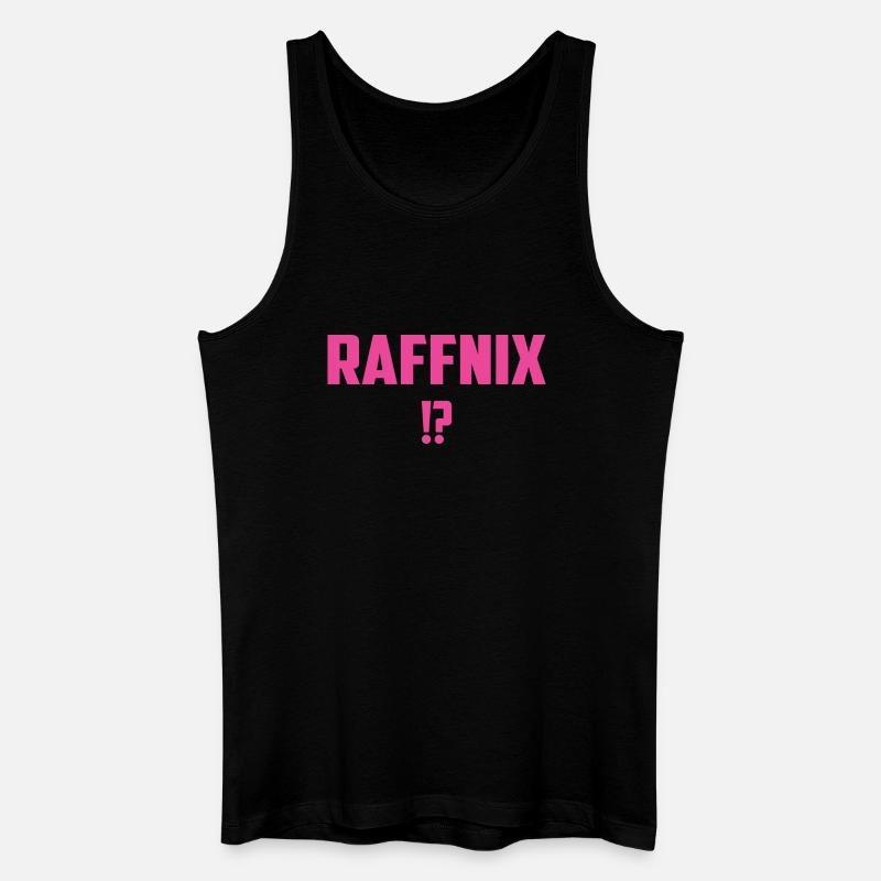 Raffnix - Männer Bio Tank Top - Schwarz