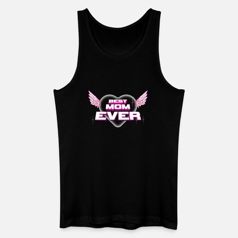 Beste Mutter aller Zeiten - Männer Bio Tank Top - Schwarz