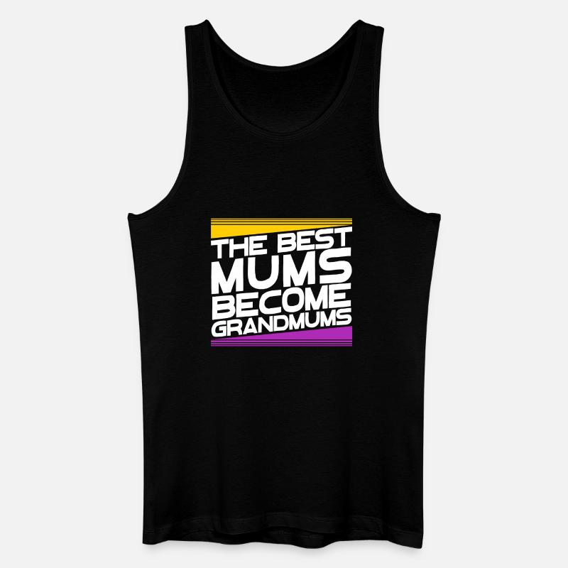 Oma Glückwunsch Großmutter Großmama Statement - Männer Bio Tank Top - Schwarz