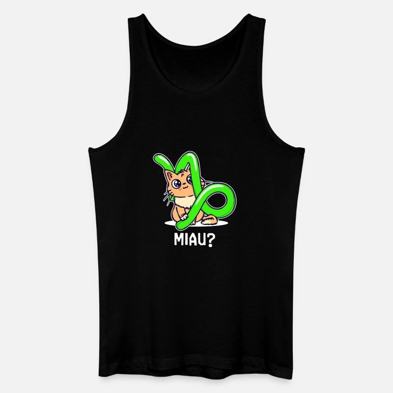 Steinbock Esoterik Statement Aberglaube Horoskop - Männer Bio Tank Top - Schwarz