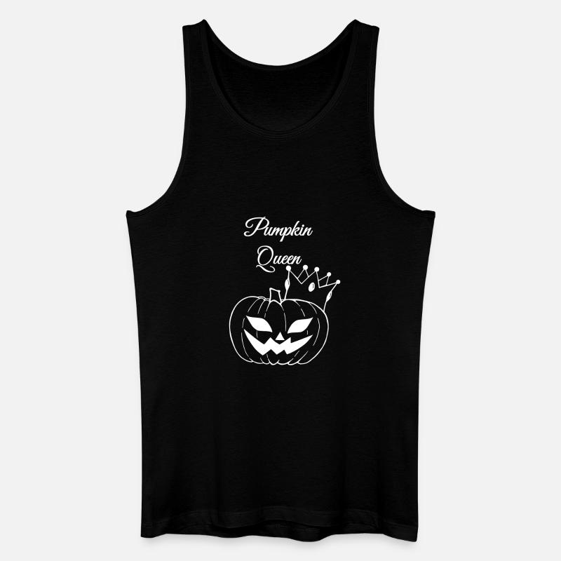Pumpkin Queen - Männer Bio Tank Top - Schwarz