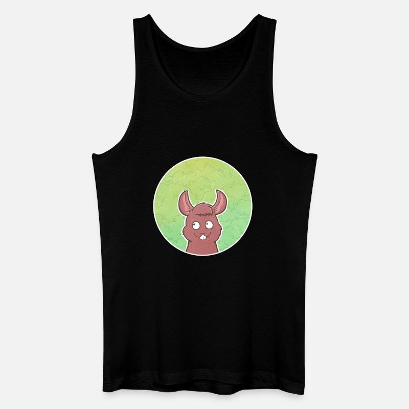 Eichhörnchen - Männer Bio Tank Top - Schwarz