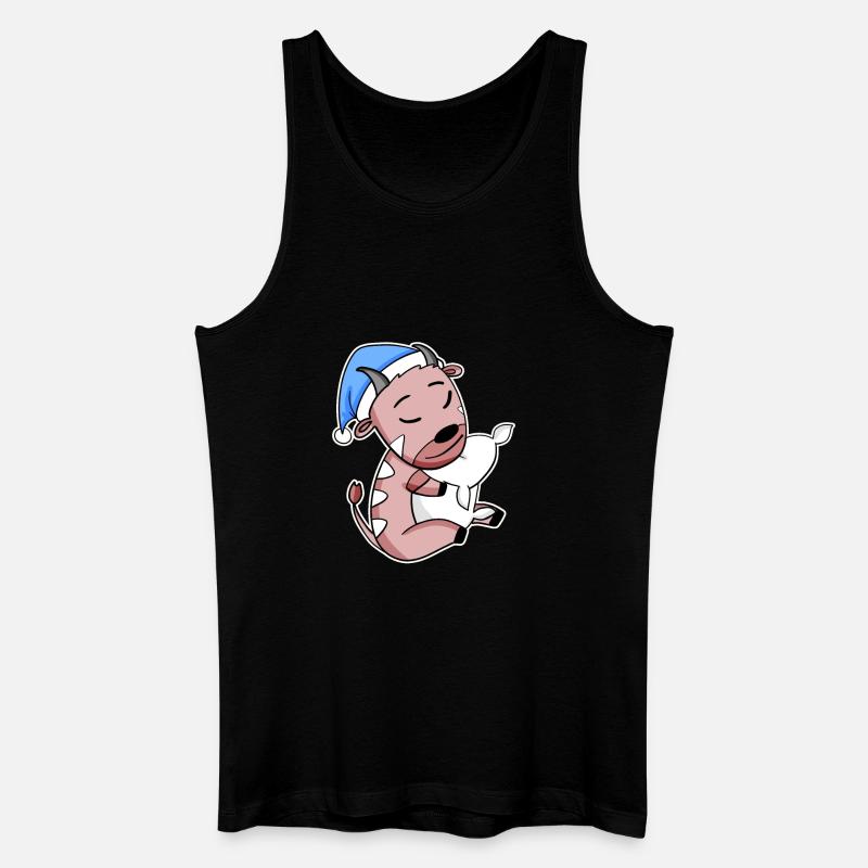 Antilope - Männer Bio Tank Top - Schwarz