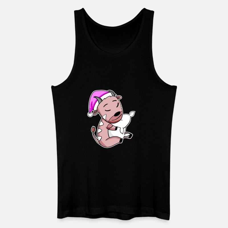 Antilope - Männer Bio Tank Top - Schwarz