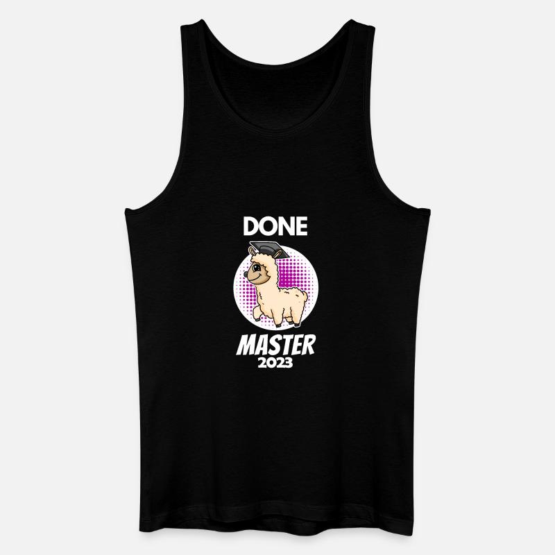 Master 2023 - Master completed - Men’s Organic Tank Top - black