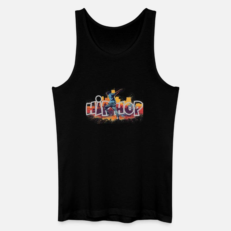 Hip Hop Breakdancer Geschenk - Männer Bio Tank Top - Schwarz