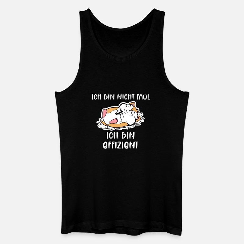 Haustiere Hamster Lieblingstier Statement Heimtier - Männer Bio Tank Top - Schwarz