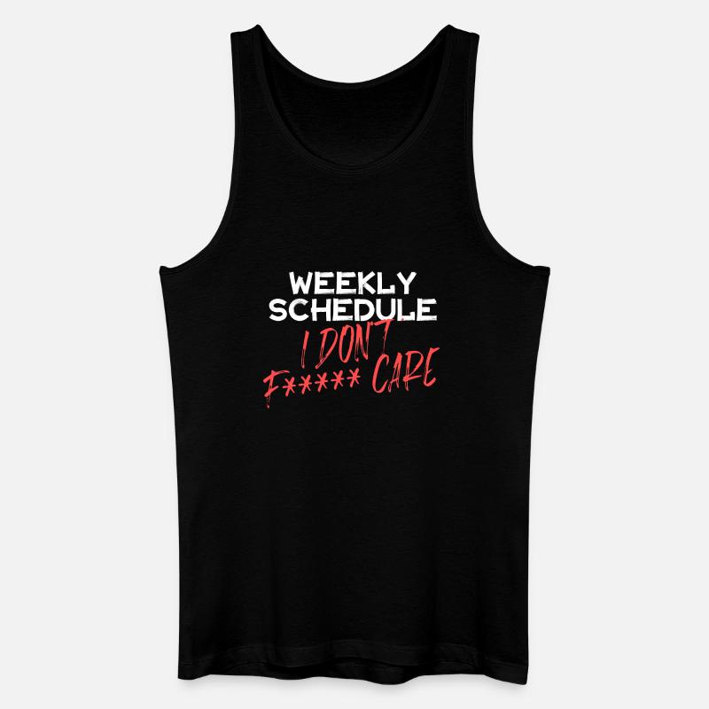 Pensionist Senior Lebensabend Ruhestand Statement - Männer Bio Tank Top - Schwarz