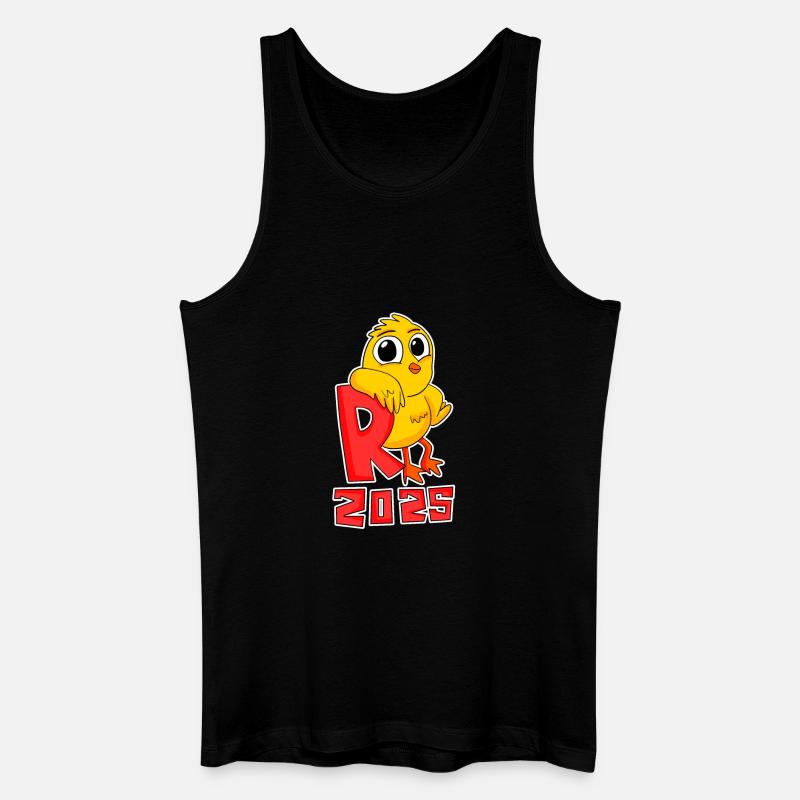 Rente 2025 Ruhestand - Männer Bio Tank Top - Schwarz