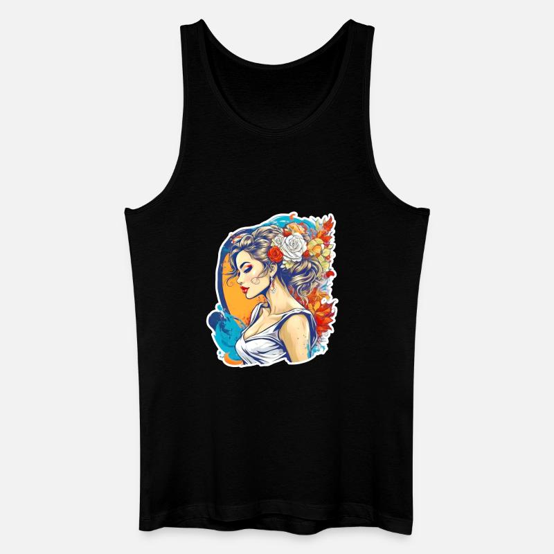 Braut - Männer Bio Tank Top - Schwarz