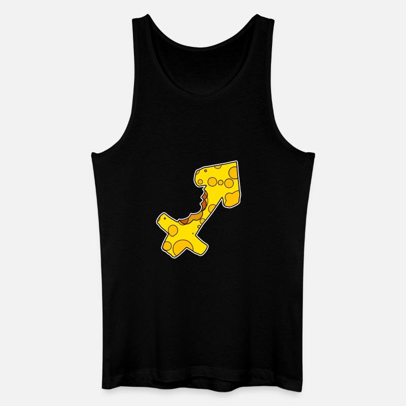 Sternzeichen Schütze Symbol - Männer Bio Tank Top - Schwarz