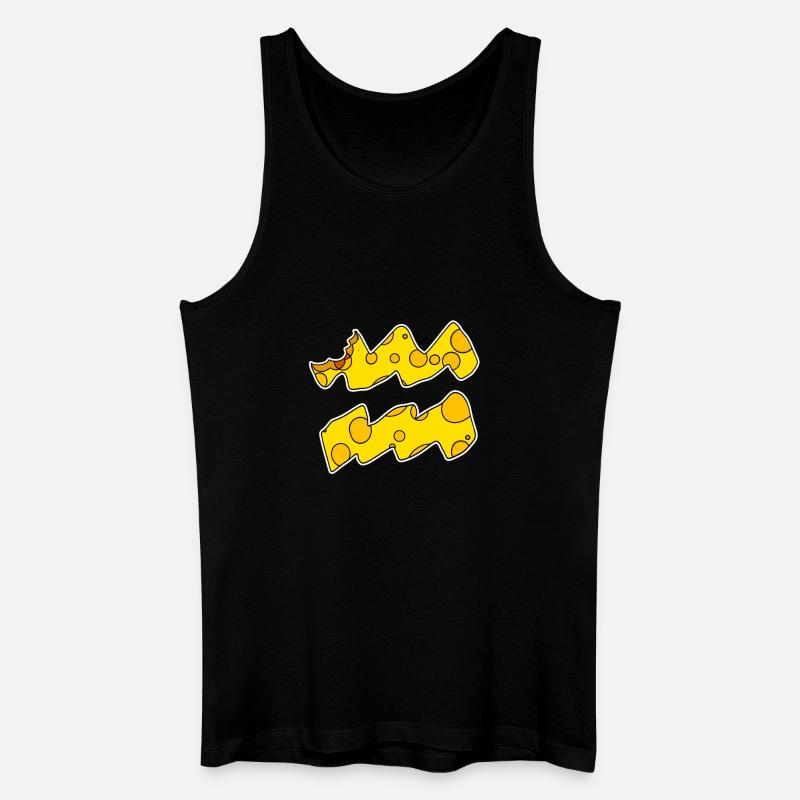 Sternzeichen Wassermann Symbol - Männer Bio Tank Top - Schwarz