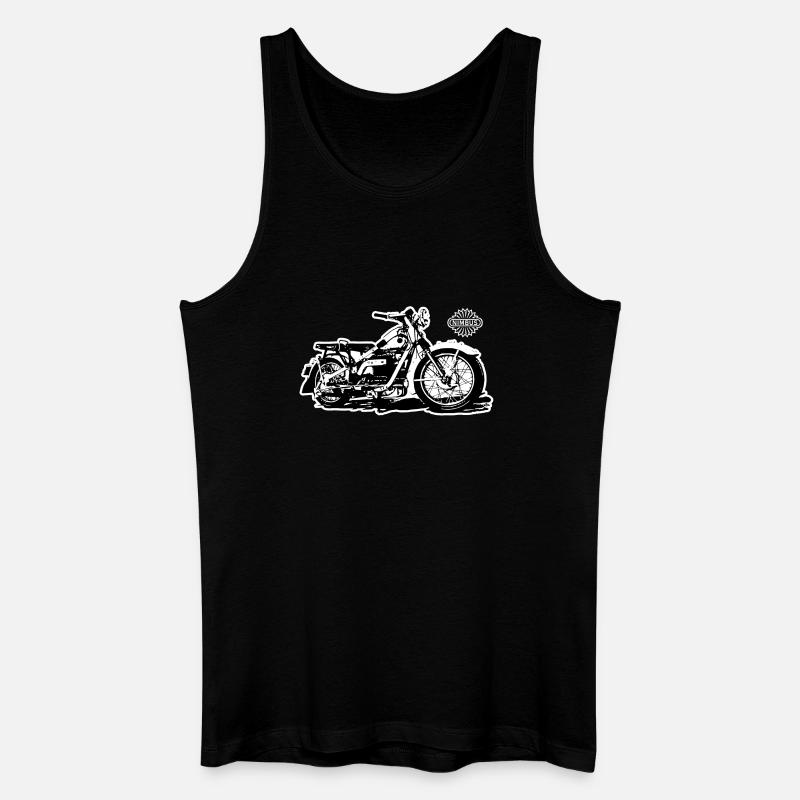 Nimbus Motorrad - Männer Bio Tank Top - Schwarz