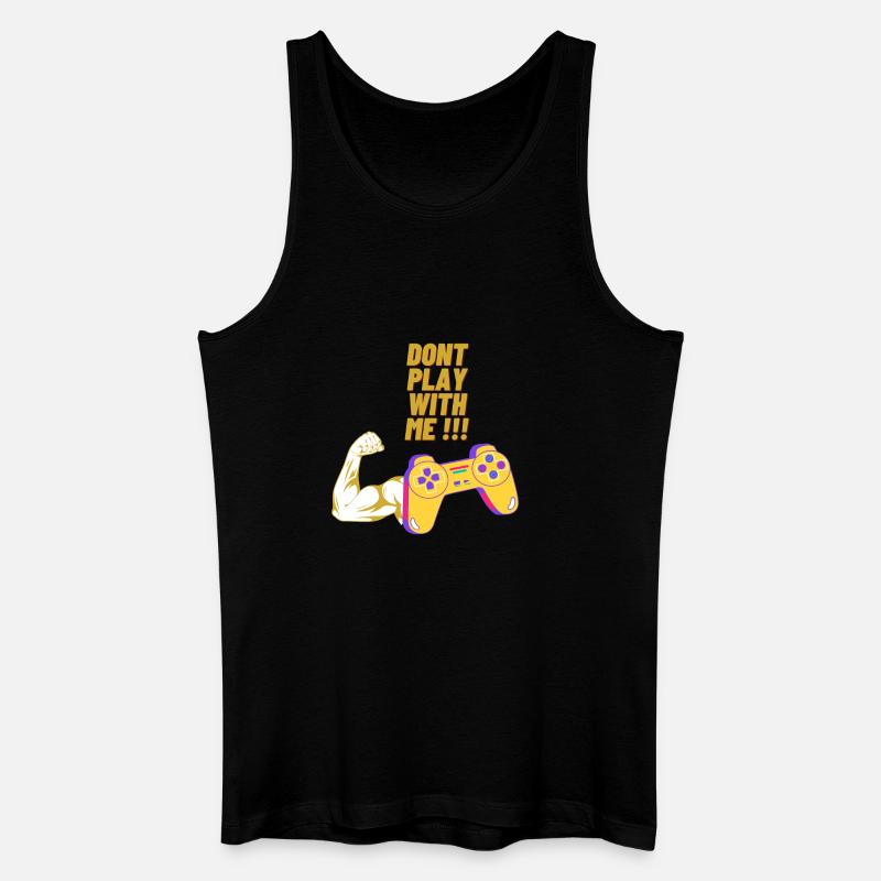 Game On 2 - Männer Bio Tank Top - Schwarz