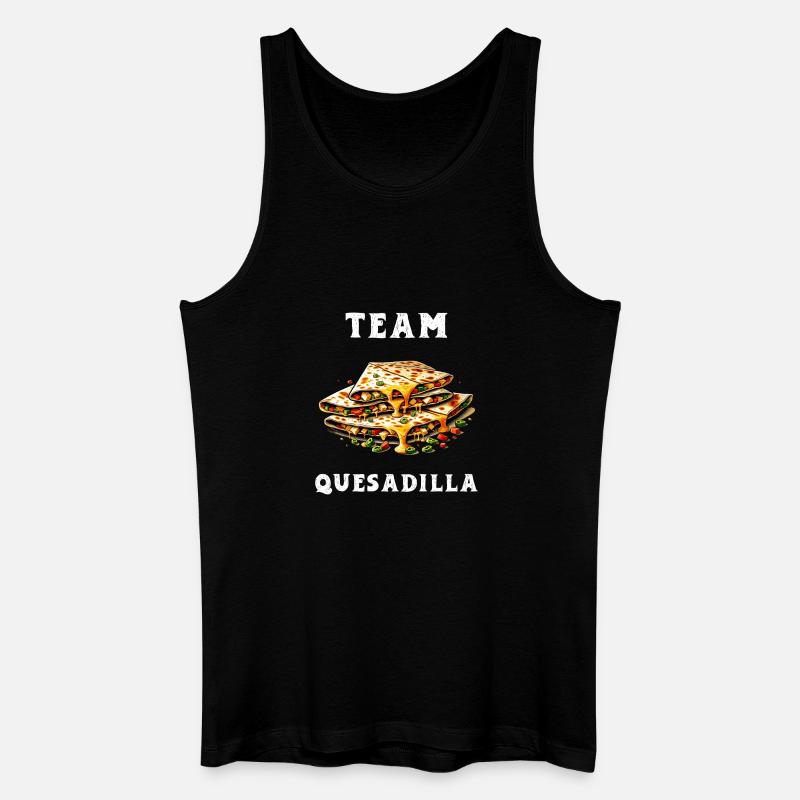 Team Quesadilla Mexiko - Männer Bio Tank Top - Schwarz