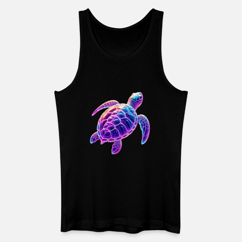 Turtle - Men’s Organic Tank Top - black